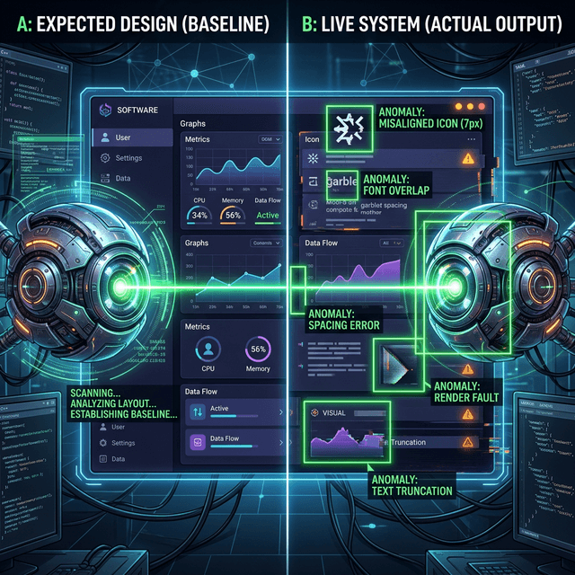 AI-Augmented Visual Regression: Beyond Pixel Matching