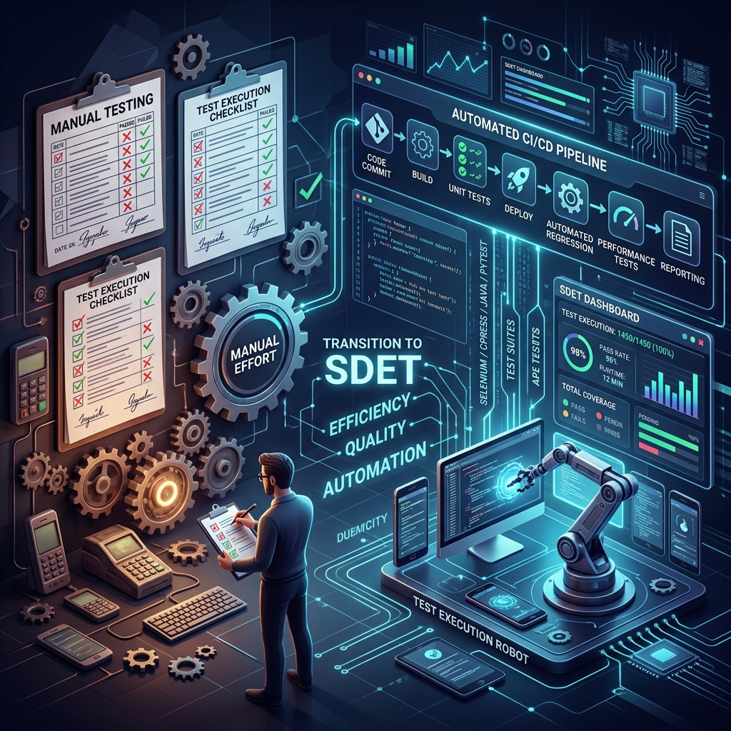Manual to SDET Transition Roadmap